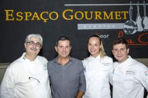 Chef Almir da Fonseca and socios Space Gourmet / photo credit: Fernando Nobre